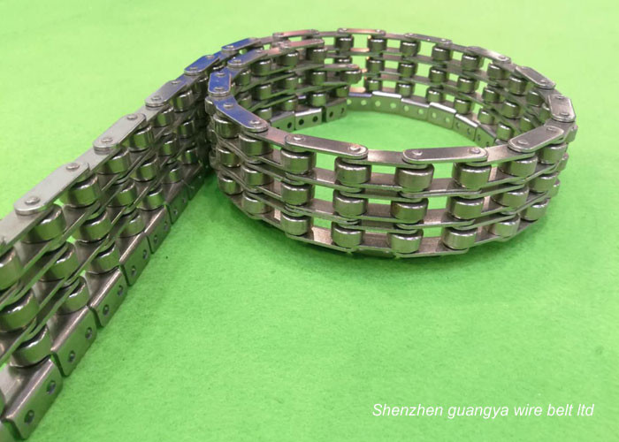 SUS304 Conveyor Transmission Roller Chain ANSI Anti Corrosion