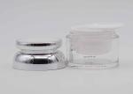 Luxury Acrylic 50g Cosmetic Cream Jar Containers Customizable 30g