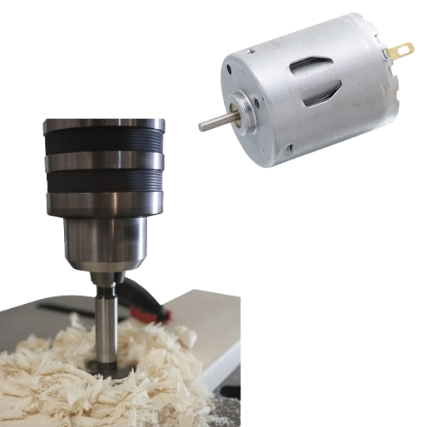 360 6800Rpm 24V Mini Small Electric Motor Carbon Brushes For Electric Power Tools   