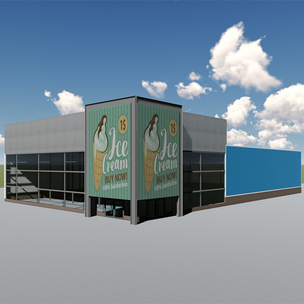 Q235 Q345B Hot Rolled Steel Truss Warehouse Space Frame Steel Structure Fabrication