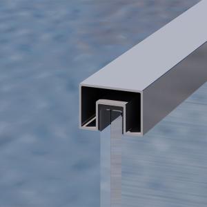 Quality 12mm Laminated Glass Railing Balustrade Profiles Aluminum Profile wholesale