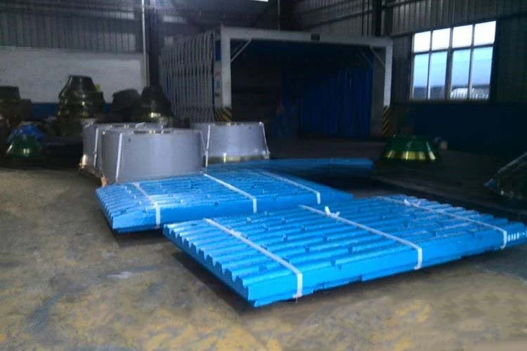 Wear-Resistant Material Jaw Plate for C125 Jaw Crusher Spare Parts in Ore Mining