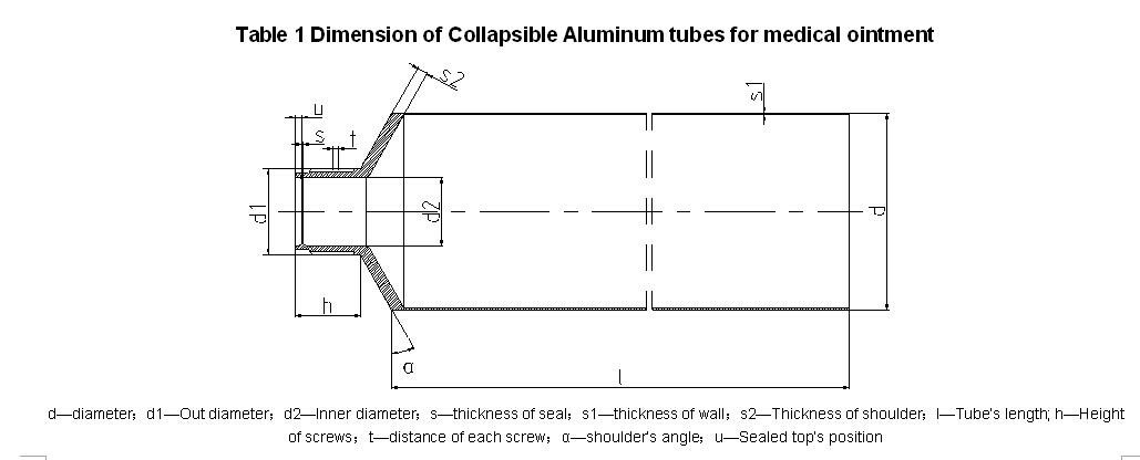 Aluminum collapsible tubes for hair color cream packing