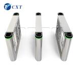 QR Code Speed Gate Turnstile 304 Stainless Steel High Tech Channel