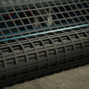 Quality 50kn/M Steel Plastic Welding Biaxial Geogrid For Embankment wholesale