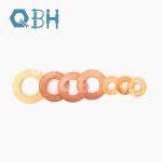 DIN 125 Electrical Connections Fasteners Round Brass Flat Washer M36