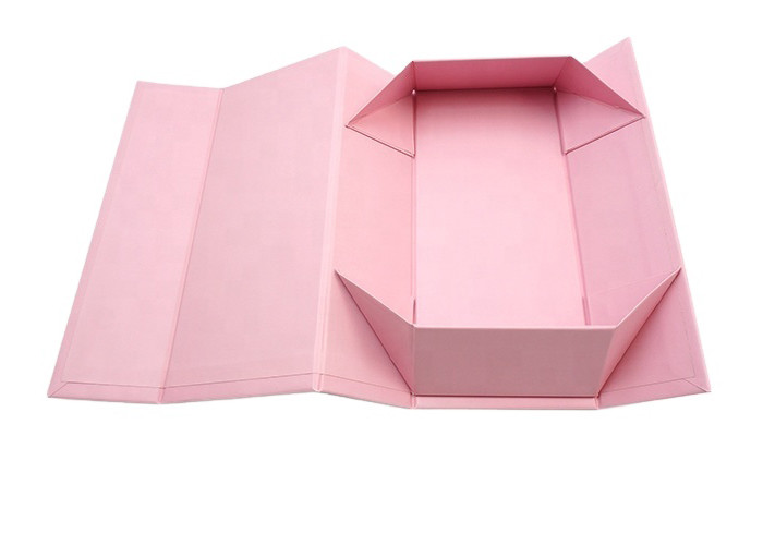 CMYK Pantone Color 200gsm Foldable Gift Boxes For Cosmetic