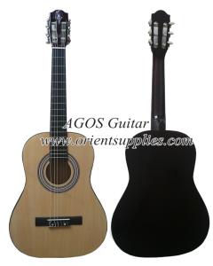 Quality 34inch Basswood guitar Classical guitar Wooden guitar Toy guitar polished CG3410 wholesale
