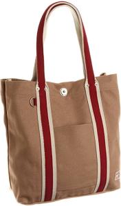 Quality Khaki Cotton Recyclable 35*37*11CM 21oz Canvas Tote Bag wholesale