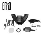 HL-006 Carbon Fiber Titan Custom Motorcycle Headlight Fit ROAD KING Low Rider