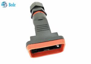 Quality Waterproof Housing D Sub Connetors AISG Cable Usage IP68 PA66 Material wholesale