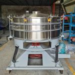 Food-grade stainless steel tumbler screening machine for accurate and layered
