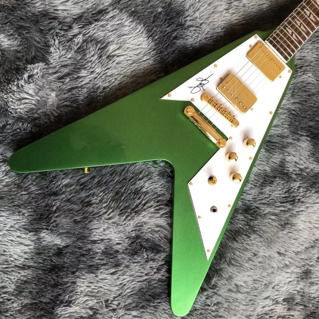 Custom Grand Flying V Electric Guitar China OEM Custom Body flying v guitar& Kits