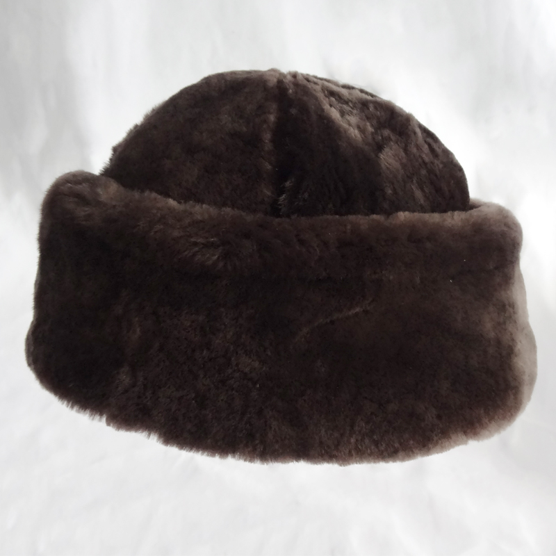 Hot selling cheap lining American cotton 6 panal shearling hat