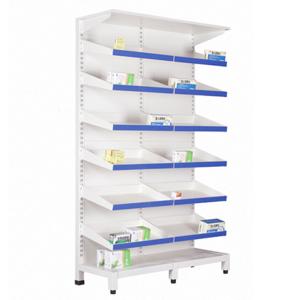 Quality Steel Pharmacy Medicine Display Racks Single Sided Pull Out wholesale