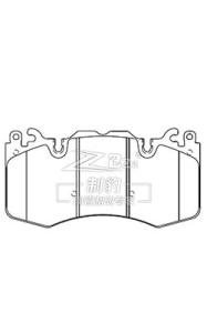 Quality Land Rover Range Rover 5.0T Land Rover Brake Pad Set D1426 , LR016684 wholesale