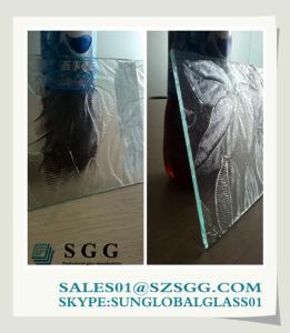 Quality frosted patterned glass 3mm-6mm for home decoration wholesale