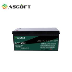 Quality PCM Protection 100ah 24V Lithium Battery Pack Lifepo4 For Outdoor Solar Storage wholesale