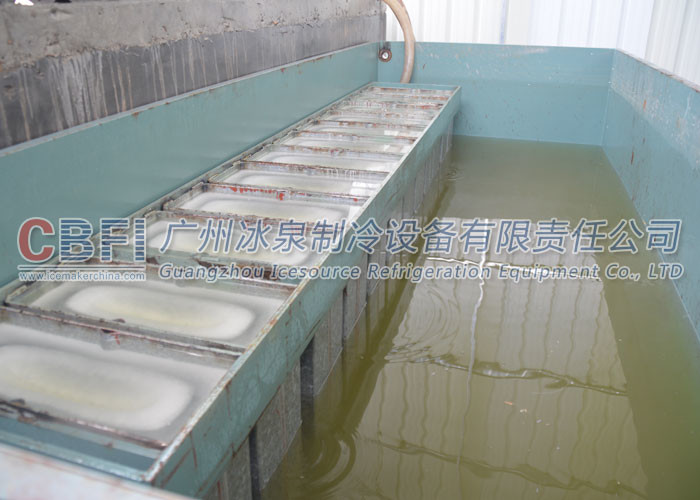 Compressor 10 Ton Ice Block Machine For Big Ice Block Produce Energy Saving