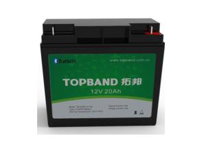 Quality Black Prismatic Type LED Light Battery 12V 20Ah With ABS Case wholesale