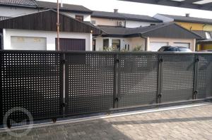 Quality Outdoor Garden Aluminum Privacy Fence Noise Reduction Customized wholesale