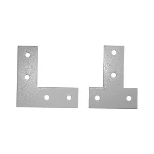 Quality L And T Shaped 90 Degree Chrome Steel Connector Plates wholesale
