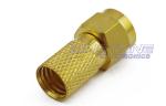 RG6 Copper Conductor CATV Coaxial Cable with Golden F Connector for Antennas