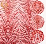 Nigeria Wedding Lace Fabrics Shiny Sequins 80% Nylon Handwork