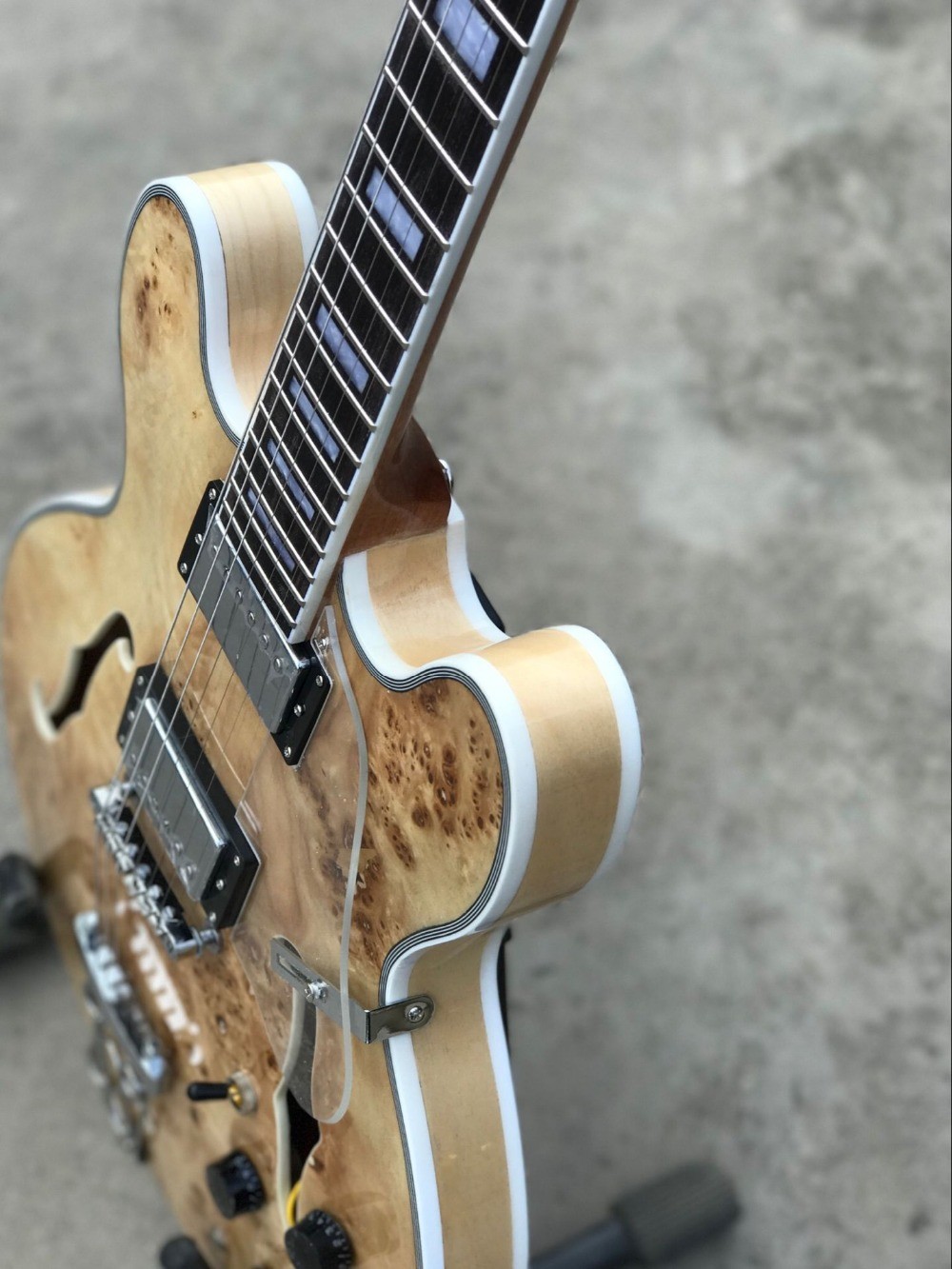 Custom shop ES-335 F hollow body jazz Electric Guitar 6 Strings guitar