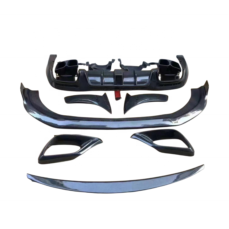 Upgrade Your W222 S63amg With Oe Standard Carbon Fiber Rear Spoiler And Exhaust Pipe