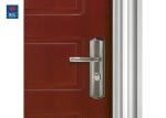 Fancy Exterior Stainless Steel Security Doors Wooden Steel Door