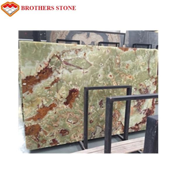 Popular Natural Light Green Onyx Stone Commercial And Residential Construction