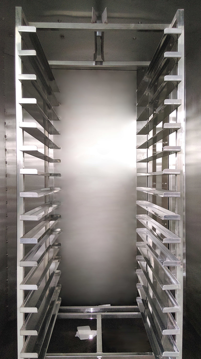 Electric Gas Diesel Oil 380V/220V 32 Trays Bakery Rotary Oven With Trays And Trollery