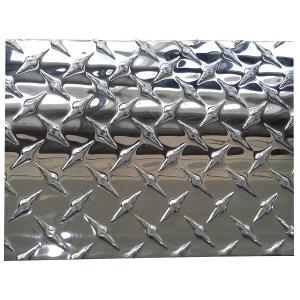 Quality Five Bar Tread Aluminum Checkered Plate 2mm 3mm 8x4 1060 3003 5052 5754 wholesale