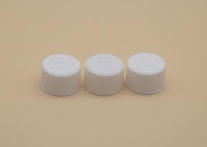Quality White Plastic Screw Caps 24mm Neck Size Anti Spilling Relible Performance wholesale