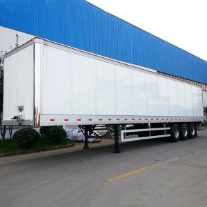 Quality Tractor Truck 3 Axle 53 Foot 13m Side Wall Semi Trailer wholesale