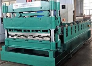 Quality 5kw Corrugated Sheet Metal Machine 0.7mm 8 Steps Ibr Rolling Machine wholesale