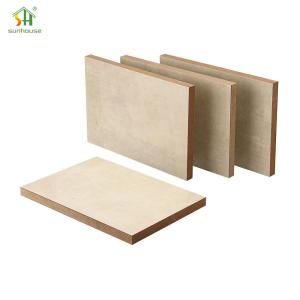 Quality 1220x2440mm Melamine MDF Board 4mm-25mm Thickness For Furniture Manufacturing wholesale