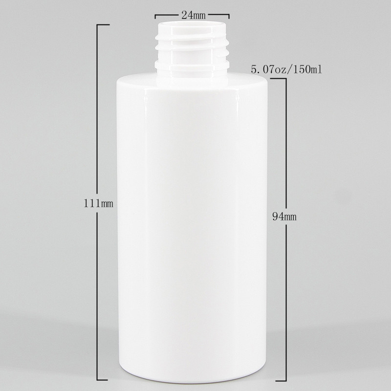 Oil Shampoo 24mm 130ml Clear Lotion Bottles
