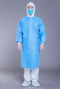 Quality SMMS Knit Cuff Waterproof 55gsm Surgical Disposable Gowns wholesale