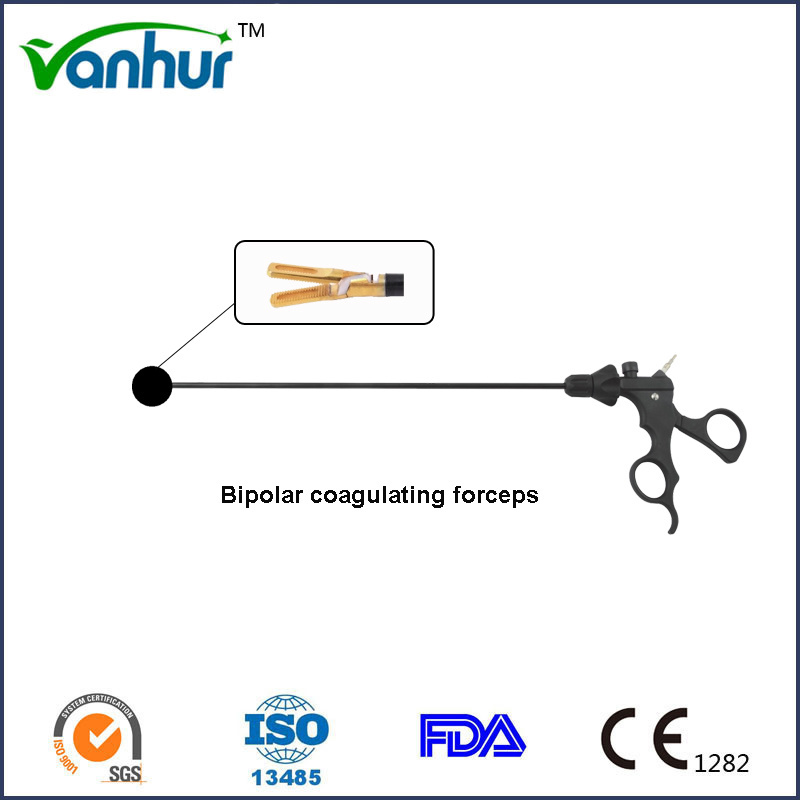 Laparoscopic Atraumatic Dual Action Bipolar Coagulating Forceps