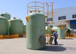 4000mm*5110mm Frp Plastic Cylinder Tank Vertical Filament Winding