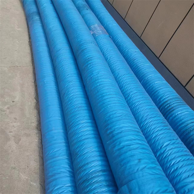 Water Discharge Hose Pipe Fire Extinguisher Lay Flat PVC Rubber Pipe