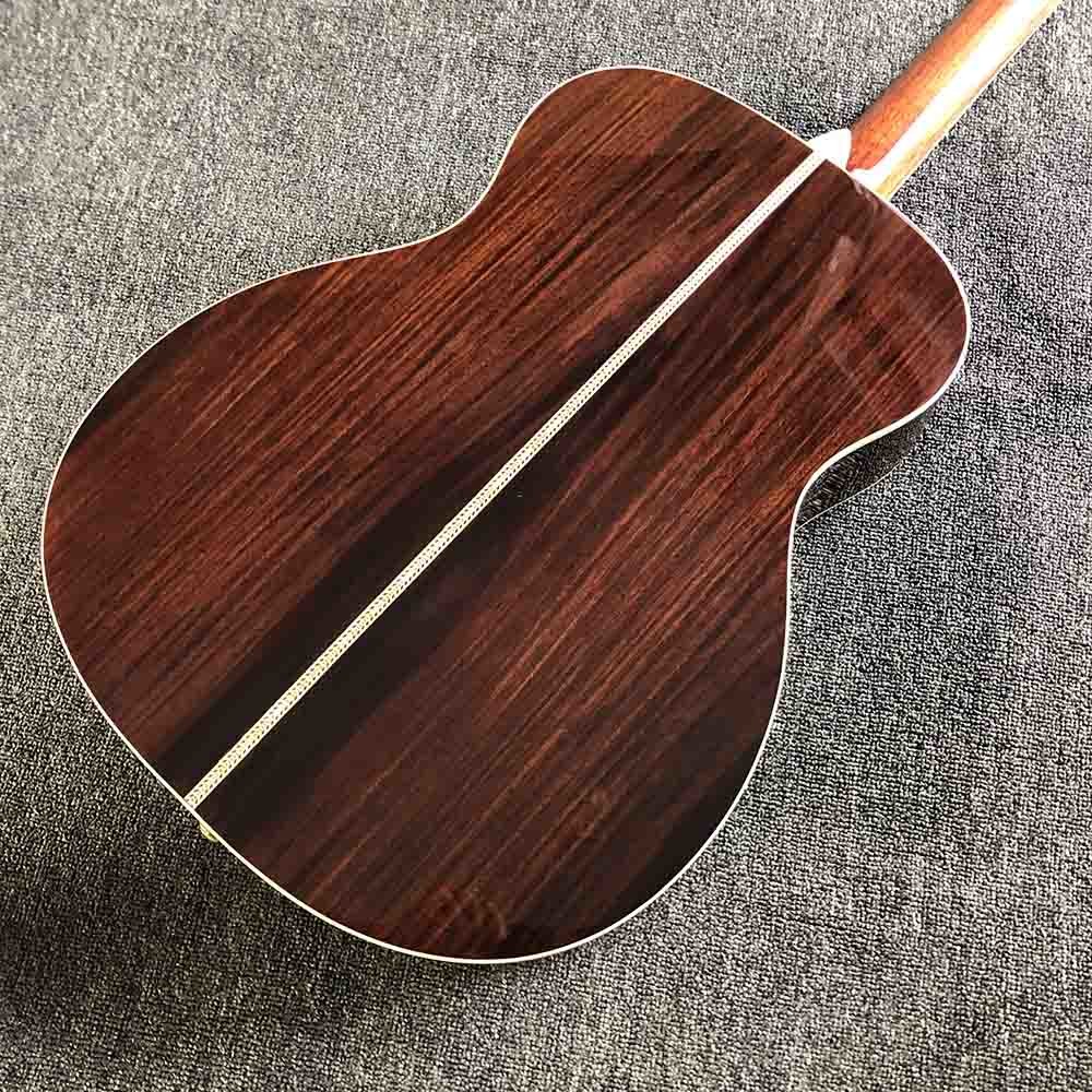 Custom Solid Cedar Top 42c OM Style Acoustic Guitar