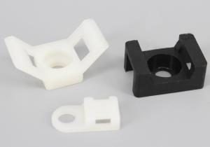 Quality HC/ STM series Nylon saddle type cable tie mount in natural or black color wholesale