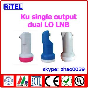 Quality Ku-band 1-port output LNBF, single LO and dual LO available wholesale