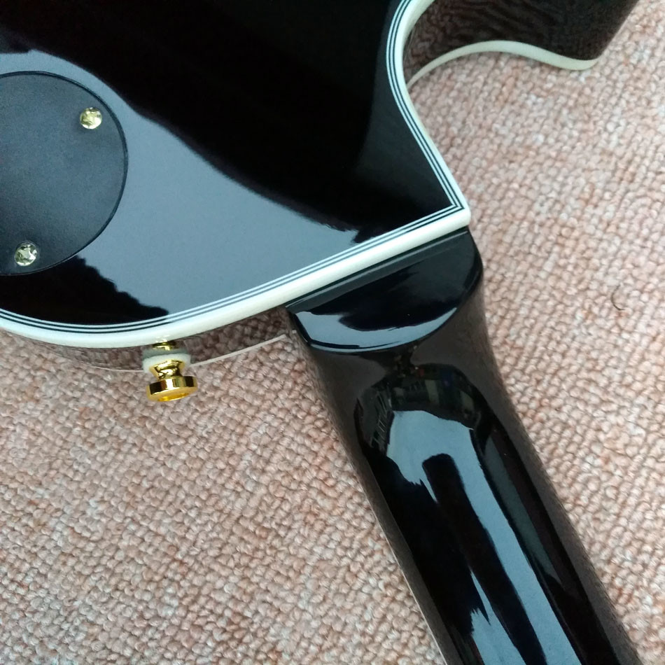 New style high quality custom LP Style electric guitar Gold Hardware in Blue Quilte Maple Electric Guitar Free Shipping