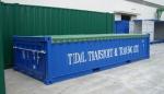 Mineral Bulk Half Height ISO Container Cargo Transportion Steel Opentop