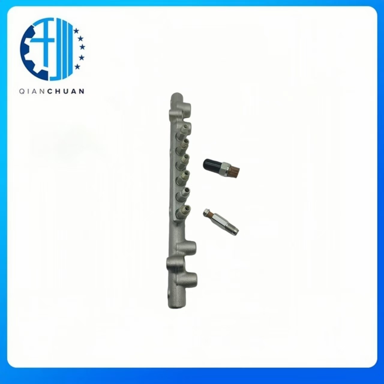 6261-71-1220 6261-71-1210 Common Rail For Komatsu Engine SAA6D125E SAA6D140E SAA6D170E