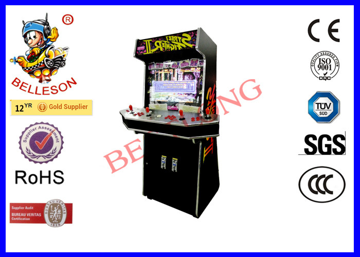 4 Player Arcade Cabinet Double Coin Operated Game Machines 177CM Height